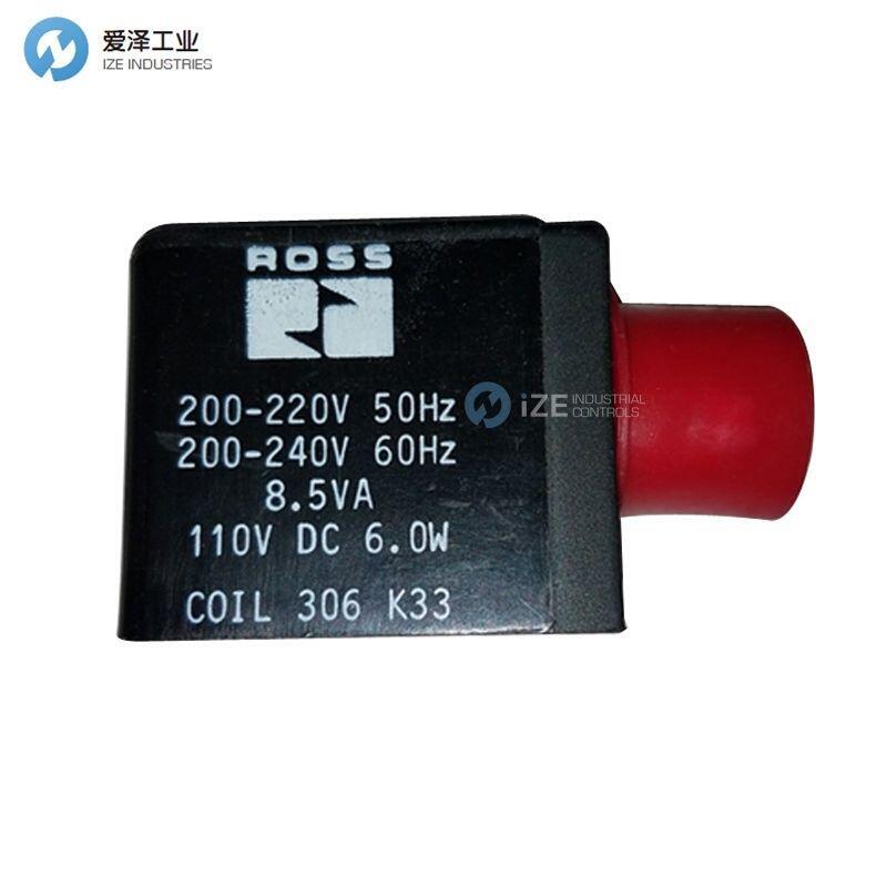 ROSS电磁阀线圈306-K33
