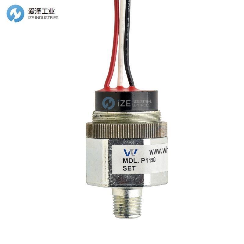 WHITMAN CONTROLS压力开关P119G-10H-C12L