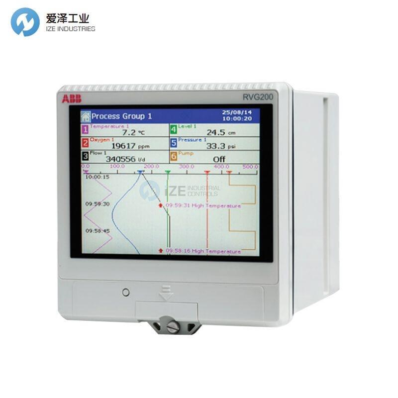 ABB无纸记录仪RVG200A6R6Y0Y0A0B1A1A5YM5Y