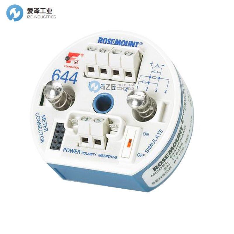 ROSEMOUNT温度变送器644HANAJ6M5